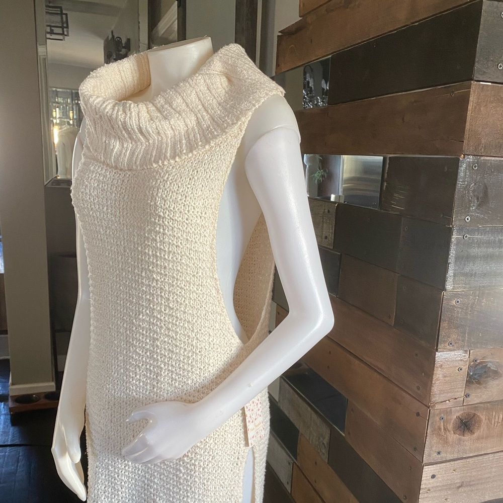 Free People Ivory Comb sweater
